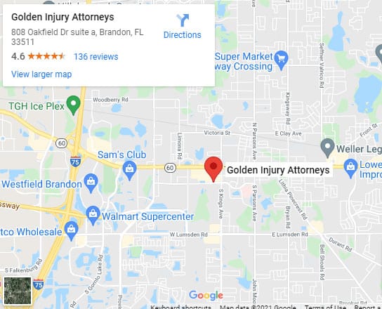 Florida Injury Attorneys map
